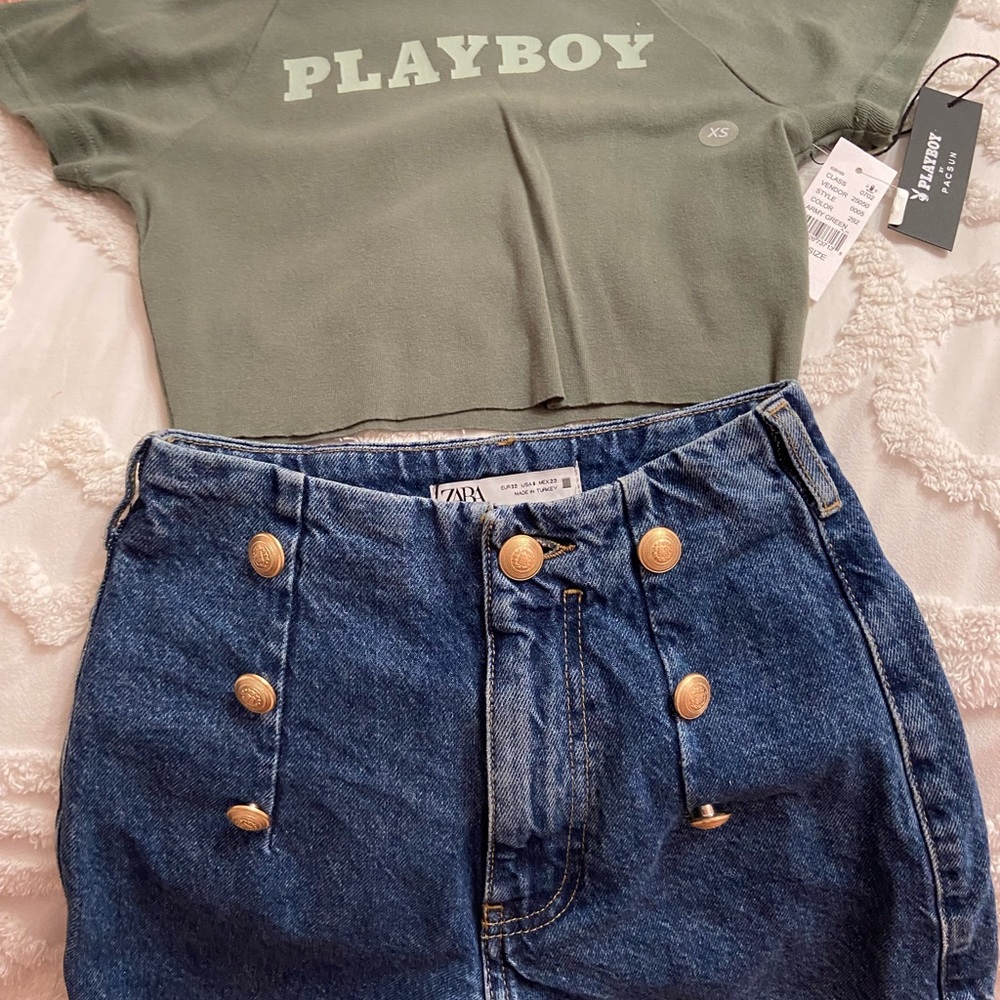 Dark Wash Denim Shorts (NWT)